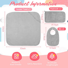 Hahafelt muslin cotton fabric closeup shows ultra soft breathable texture