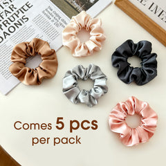 Hair Ties soft scrunchies gentle hold: minimizes creasing while staying secure.