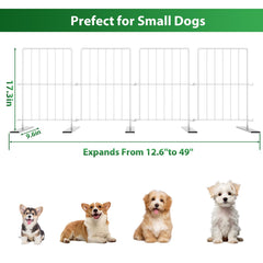 HAITRAL freestanding metal gate base emphasizes stability for stairwell use.