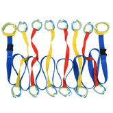 Haktoys walking rope with 12 kid handles for organized field trips and group spacing