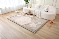 Hakuna Matte premium baby playmat moon-stars 80x110 ready for cozy nursery floor play