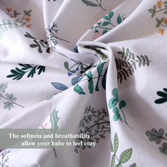 haleeone bassinet sheets elastic edge snug fit for most bassinets.
