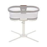 Halo BassiNest Luxe swivel rotation demonstrates 360-degree access for easy nighttime feeding.