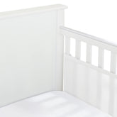 Halo BreathableMesh Liner fullsize crib side panel for safe, breathable coverage.