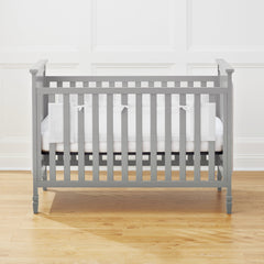 Halo BreathableMesh Liner two-sides coverage for 52x28 inch crib protects sleep.