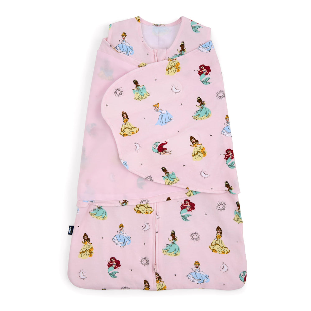 HALO Disney Princess Sleepsack front view promotes safe sleep with soft, breathable cotton.