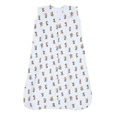HALO Disney Sleepsack Mickey Fun zipper close-up demonstrates easy diaper changes and secure sleep.