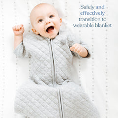 HALO Easy Transition Sleepsack worn for nighttime comfort and self-soothing