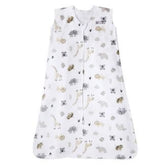 HALO SleepSack Animal Paint front view shows safe sleep and hip-friendly design.