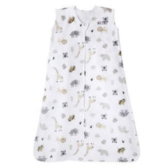 HALO SleepSack Animal Paint front view shows safe sleep and hip-friendly design.