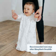 HALO SleepSack diaper-access zipper enables easy night diaper changes