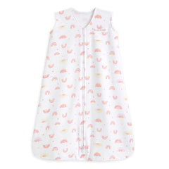 HALO SleepSack with open bottom zipper for quick diaper changes.