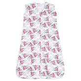 HALO SleepSack stems pattern close-up shows soft cotton comfort