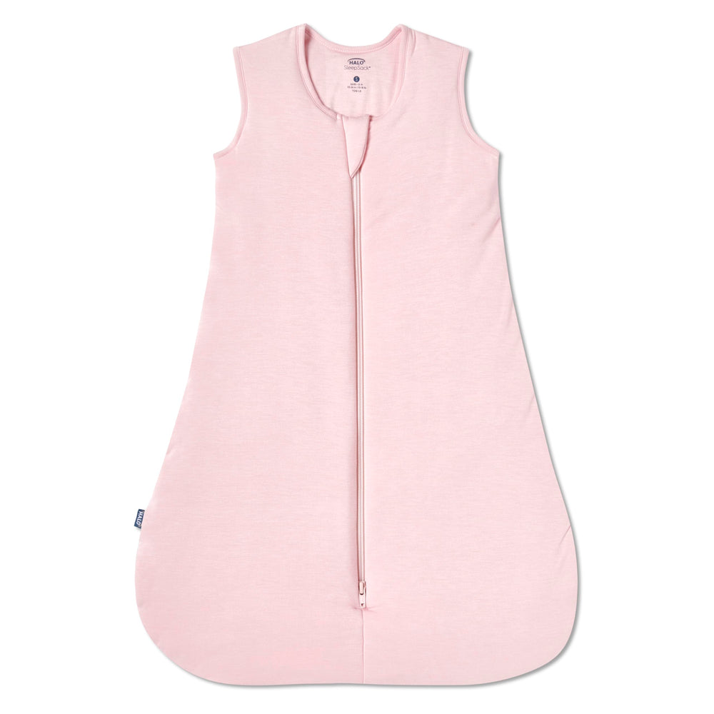 HALO Sleepsack Supersoft dusty pink wearable blanket for safe sleep.