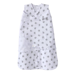 HALO Sleepsack Swaddle arm-position options support self-soothing and easy transition.