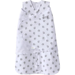 HALO Sleepsack Swaddle closeup of 100% cotton knit for cozy newborn comfort.