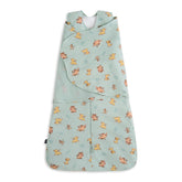 HALO Sleepsack Swaddle Lion King Friends design shows secure arms-in sleep.