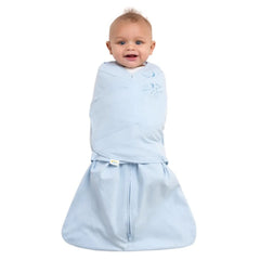 HALO Sleepsack Swaddle on baby demonstrating secure arm positions for restful sleep.