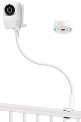 Haloera baby monitor mount crib clip ensures secure attachment for easy viewing.