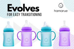 Hamarue removable handles with lock for easy transition-ing stages