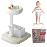 HAMIVA baby bath stand with duck front design for secure bath times.