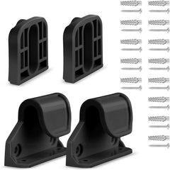 HAMOPY auto-lock latch set shows secure, quick-closing action for child gates.