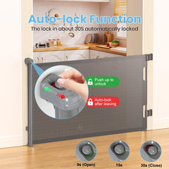 HAMOPY auto-lock design shown in action for added security