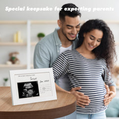 HAMUIERS baby shower gift frame ready to display cherished ultrasound memory