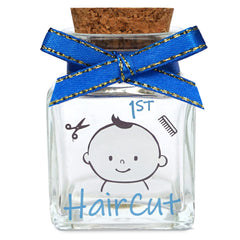 HAMUIERS first haircut keepsake holder stores baby's curls safely.