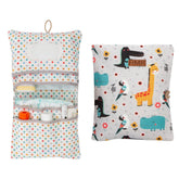 HAMUR Home diaper bag organizer foldable keeps baby essentials neatly organized on the go.