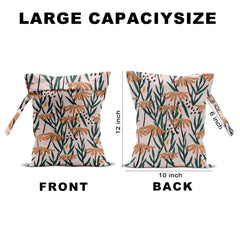 Hanamiya Na wet bag with waterproof lining for protecting clothes while swimming