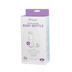 Hands-Free Baby Bottle 9 oz bottle showing upright balance for easier feeding.