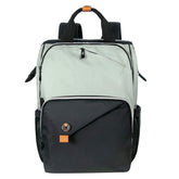 Hap Tim diaper bag backpack shows spacious compartments for effortless on-the-go organization.