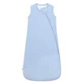 HAPIU bamboo sleep sack fog fabric close-up shows buttery softness