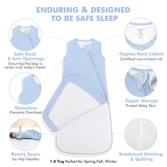 HAPIU sleep sack fog safety zipper garage protects face