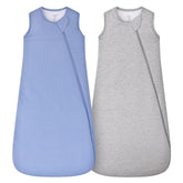 HAPIU sleep sack front view in unisex colors for all-season baby comfort.