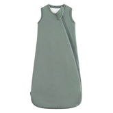 HAPIU bamboo sleep sack front view in Dark Forest Green for all-season comfort.