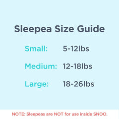 Happiest Baby Sleepea swaddle in-use with arms-out option for growing babies.