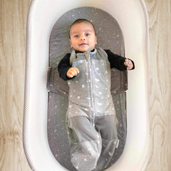 SNOO Sleep Sack wings attach to SNOO Smart Sleeper for secure swaddling