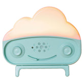 Happiest Baby SNOObie front view teal, compact bedside companion for smoother bedtimes.