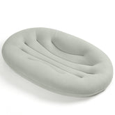 Happle sunny baby lounger provides lightweight travel comfort for on-the-go supervision.