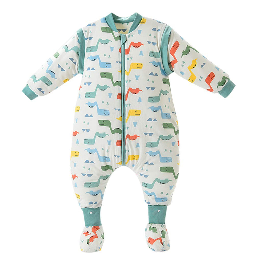 Happy Cherry baby sleep sack front view shows cozy cotton comfort for baby