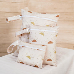 Happy Flute wet bag zipper close-up highlighting secure waterproof closure