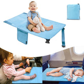 Happy Nest toddler airplane bed folded compact for easy packing and travel.