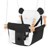 Happypie baby swing chair setup demonstrates versatile indoor/outdoor use for playful moments.