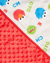 Happy Threads baby blanket gift-ready folded demonstrates portable comfort.