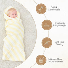 HardNok muslin washcloth set 10x10 ideal for gentle cleansing and burp cloths