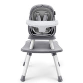 HARPPA 6-in-1 high chair assembly shows quick setup for busy mornings.