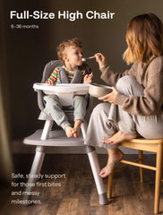 HARPPA 6-in-1 conversion modes adapt as your child grows for versatility.