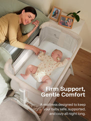 HARPPA Cuddly Bassinet bedside sleeper keeps baby close for easy care